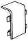 HAGER TEHALIT Kupplung M5555 RAL9010 reinweiss