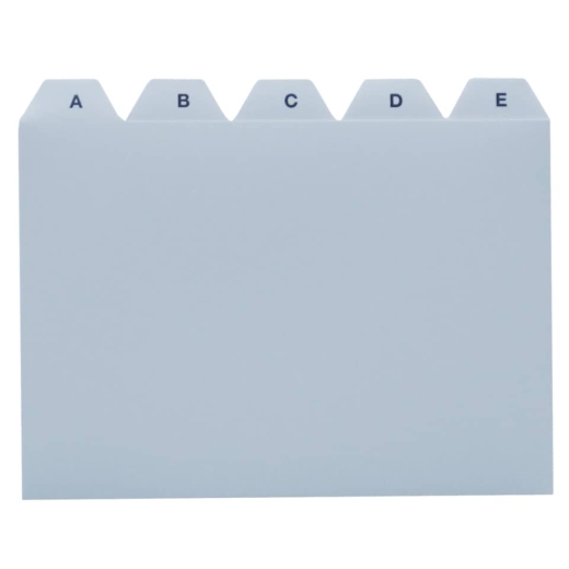Leitregister PP - A6 quer, grau