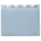 Leitregister PP - A7 quer, grau