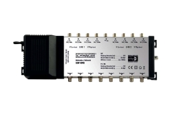 Schwaiger SAT-Multischalter 9/8 2 Satelliten Silber