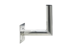 Schwaiger SAT-Wandhalter 25cm inkl. Kunststoffkappe Silber