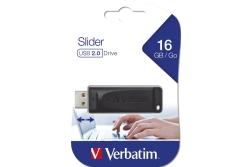 USB-Stick 16GB Verbatim 2.0 Storen Go Slider retail