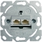 TELEGÄRTNER Datenanschlussdosen AMJ45 8/8 UP/0 2xRJ45 o. Zentralplatte