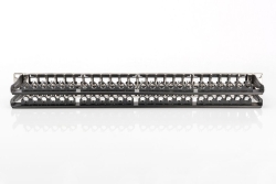 DIGITUS Patchpanel 1HE 48-Port Cat6a geschirmt schwarz