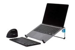 R-Go Laptopständer 10-22 Max.5KG Steel Basic silber
