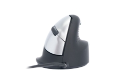 R-Go Maus HE ergonomisch rechts USB mittel schw./silb retail