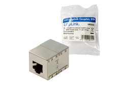 Logilink Patchkabelverbinder 1:1 Cat.6 STP, Metallgehäuse