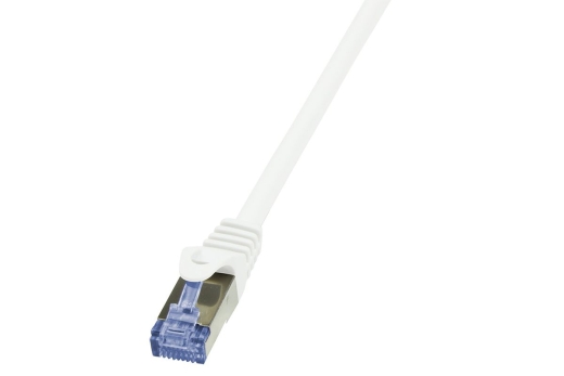 Logilink Patchkabel CAT6A S/FTP AWG26 PIMF 1,00m weiß