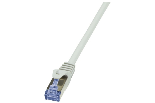 Logilink Patchkabel CAT6A S/FTP AWG26 PIMF 5,00m grau