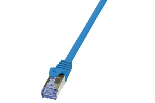 Logilink Patchkabel CAT6A S/FTP AWG26 PIMF 1,00m blau