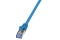 Logilink Patchkabel CAT6A S/FTP AWG26 PIMF 1,50m blau