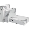 6134 Archivbox easyboxx - A4, 80 mm, Wellpappe (RC), breite Öffnung, Klappdeckel, weiß