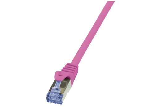 Logilink Patchkabel CAT6A S/FTP AWG26 PIMF 2,00m pink