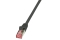 Logilink Patchkabel CAT6 S/FTP AWG27 PIMF 0,50m schw.