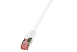 Logilink Patchkabel CAT6 S/FTP AWG27 PIMF 0,25m weiß