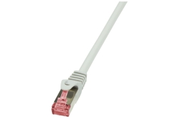 Logilink Patchkabel CAT6 S/FTP AWG27 PIMF 1,00m grau