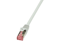 Logilink Patchkabel CAT6 S/FTP AWG27 PIMF 1,50m grau