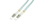Logilink Glasfaser Patchkabel OM3 50/125Á LC-LC 1,0m türkis