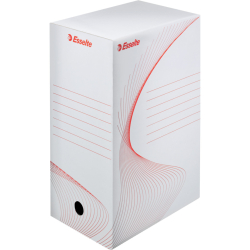 Ablagebox Top Archiv System, weiß/rot