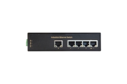 LevelOne Industr.Switch 5xFE/IP30+DIN Metall