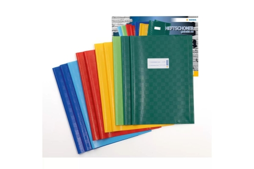 HERMA Heftschoner 10er Set A4 gedeckt (6 Farben)