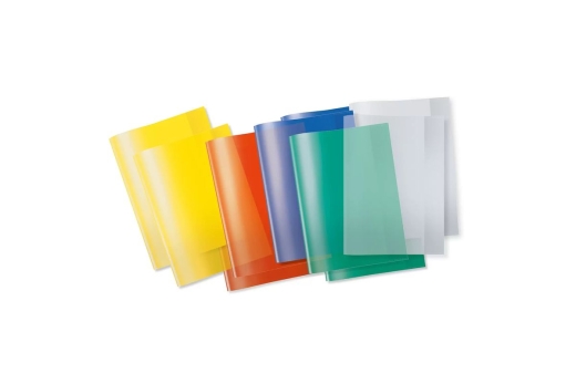 HERMA Heftschoner 10er Set A4 transparent (5 Farben)