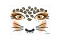 HERMA Face Art Sticker Leopard