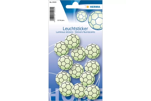 HERMA Leuchtsticker Fussball Mini