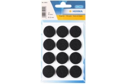 HERMA Filzgleiter schwarz 22 mm