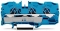 WAGO Durchgangsklemme 2010-1304 3Leiter 10qmm blau