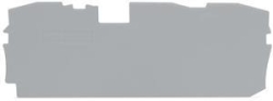 WAGO Abschluss-/Zwischenplatte 2010-1391 3Leiter 10qmm grau