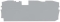 WAGO Abschluss-/Zwischenplatte 2010-1391 3Leiter 10qmm grau