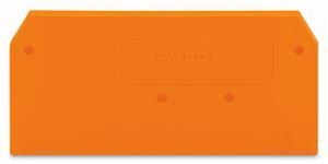 WAGO Abschluss-/Zwischenplatte 281-329 orange