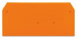 WAGO Abschluss-/Zwischenplatte 281-329 orange
