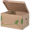 Archivcontainer ECO, mit Deckel, Karton, naturbraun