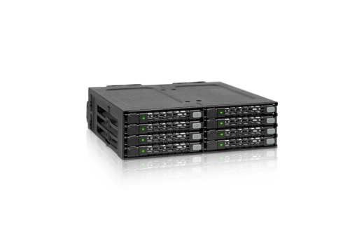 Backplane IcyDock 8x6,3cm SATAI-III in 1x5,25 SSD/HDD 7mm