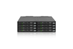 Backplane IcyDock 8x6,3cm SATAI-III in 1x5,25 SSD/HDD 7mm