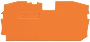 WAGO Abschluss-/Zwischenplatte 2016-1292 orange