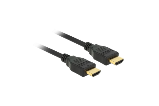 DELOCK HDMI Kabel Ethernet A -> A St/St 2.00m 3D 4K Gold