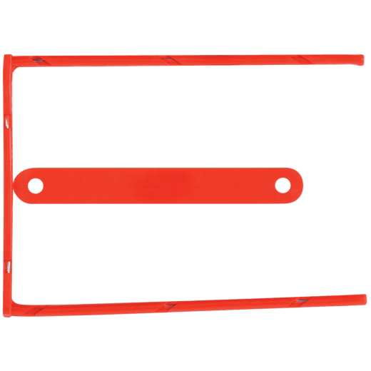 D-Clip/ Magi-Clip Archivbinder - 8 cm, 100 Stück, rot