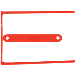 D-Clip/ Magi-Clip Archivbinder - 8 cm, 100 Stück, rot