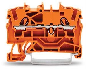 WAGO Durchgangsklemme 2002-1202 2,5qmm orange