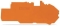 WAGO Abschluss-/Zwischenplatte 2016-7792 orange