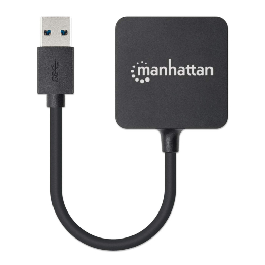 MANHATTAN USB-HUB 4-Port USB 3.0 schwarz