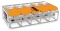 WAGO Verbindungsklemme 221-615 5 Leiter 6qmm transparent