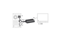 DELOCK VGA Adapter D-Sub15 +Audio -> HDMI A St/Bu