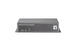 LevelOne PoE Repeater Cascadable 2xFE PoE grau