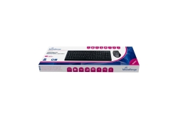 MediaRange Tastatur schnurlos inkl. 5 Tasten Maus wireless