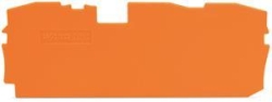 WAGO Abschluss-/Zwischenplatte 2010-1392 orange 1mm