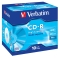 CD-R Verbatim 800MB 10pcs Pack 40x JewelCase extra protec retail